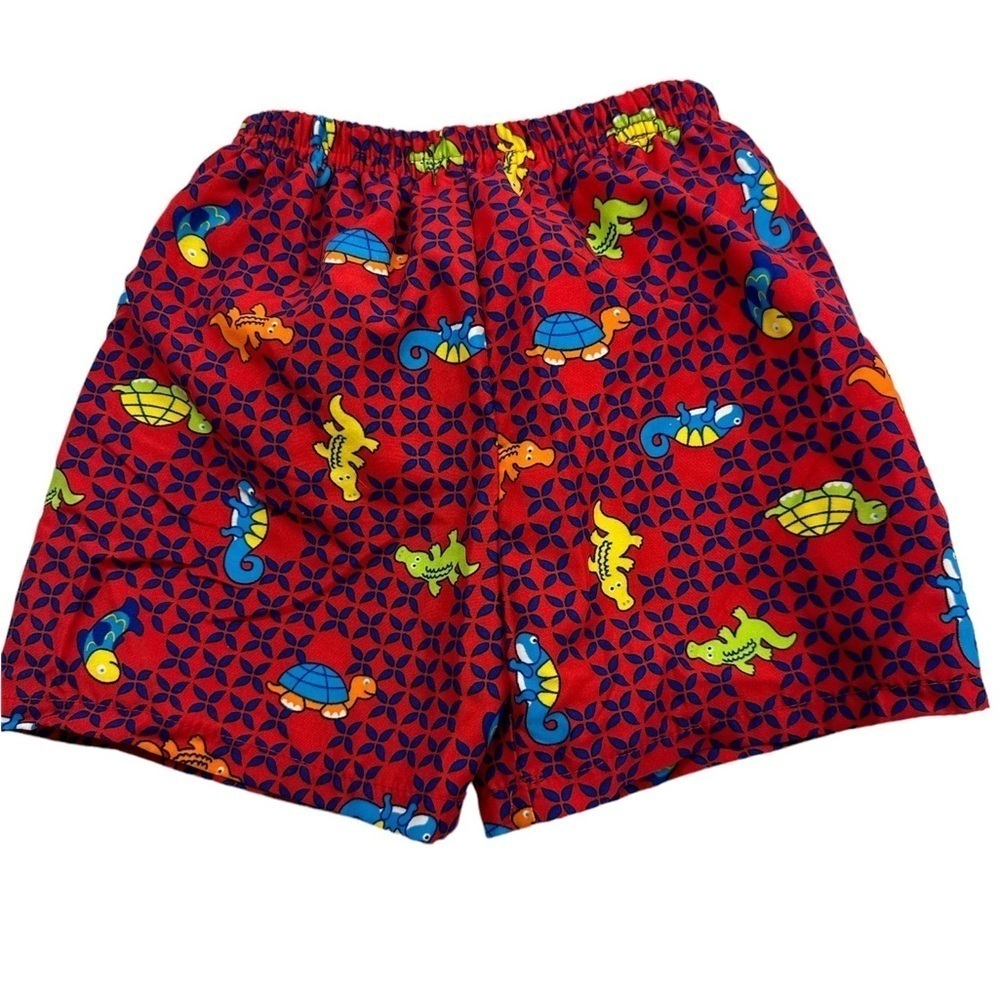 Infant Boys Swim Trunks With Terrycloth Leakproof Diaper Medium 18-22#